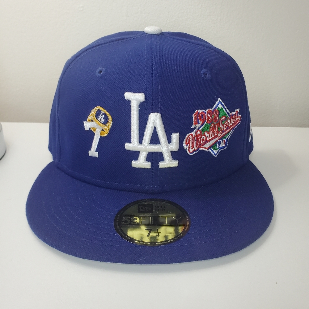 Los Angeles Dodgers New Era MLB Exclusive COUNT THE RINGS 7 1/4